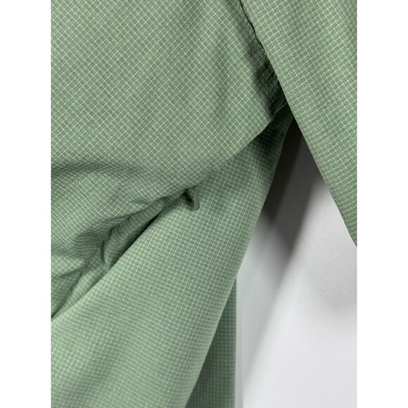 Scottevest Beachcomber Shirt Men XXL Green Travel Utility Hidden Pockets Comfort - Picture 11 of 15